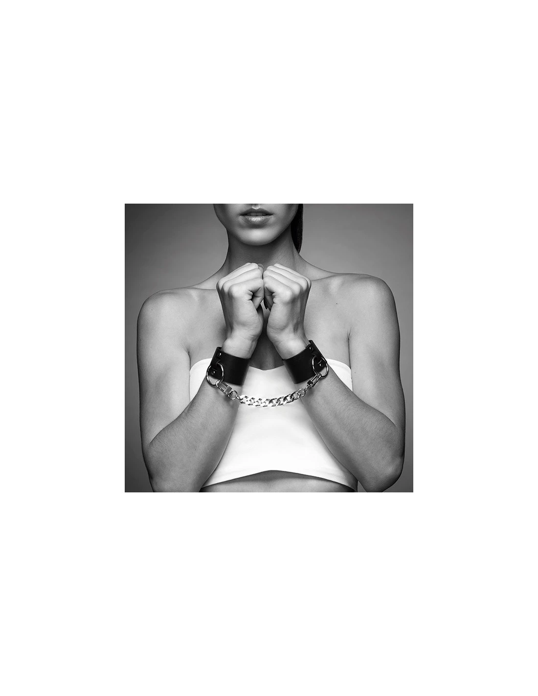 Bijoux Indiscrets Maze Wide Cuffs Black - Afbeelding 2