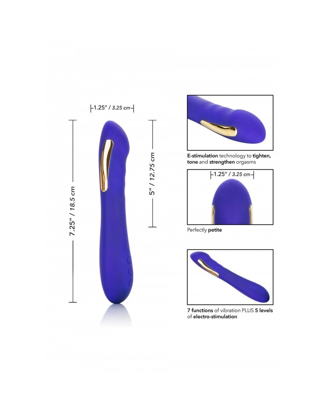 California Exotic Novelties CalExotics Estim Petite Wand - Afbeelding 4