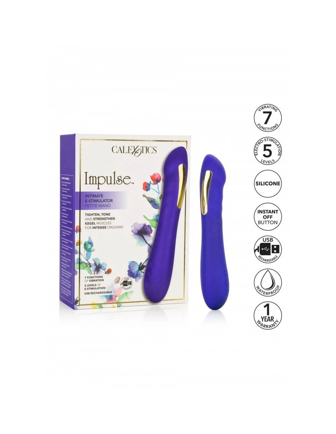 California Exotic Novelties CalExotics Estim Petite Wand - Afbeelding 5