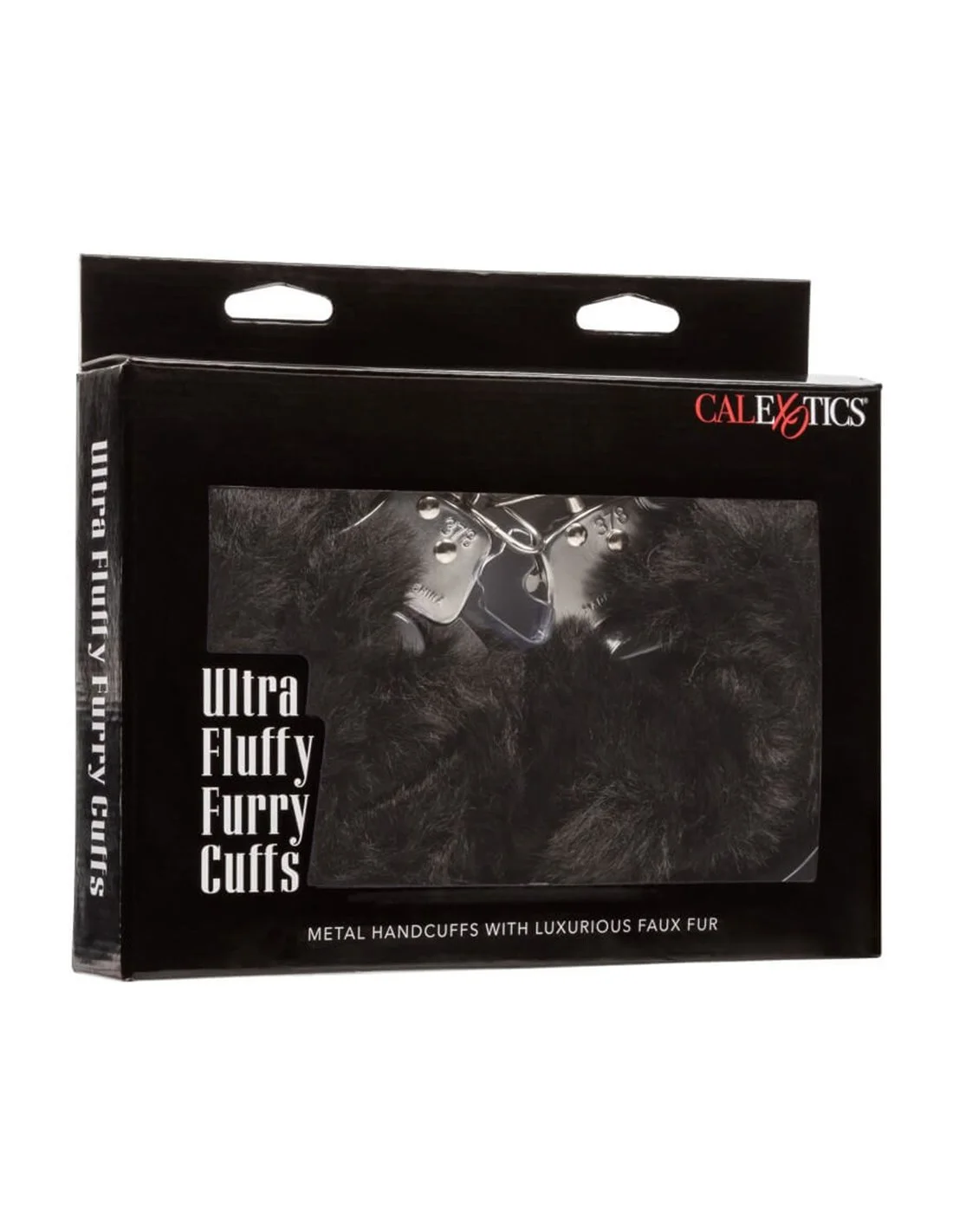 California Exotic Novelties CalExotics Ultra Fluffy Furry Cuffs Black - Afbeelding 7