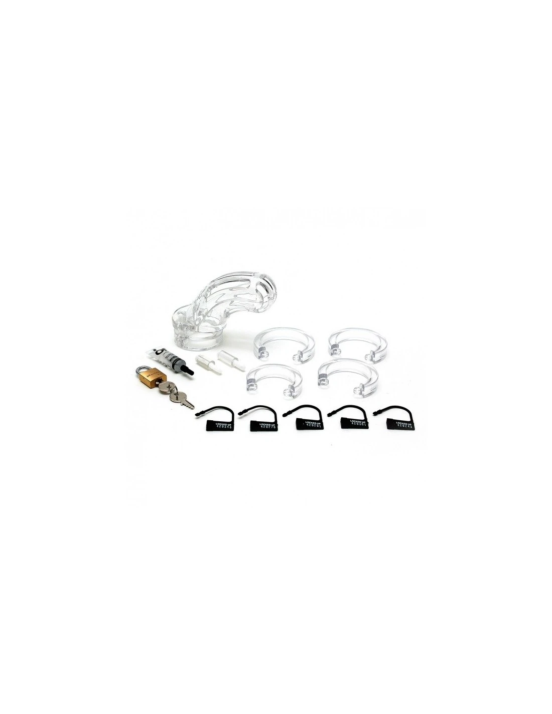 CB-X The Curve Chastity Package Clear - Afbeelding 3