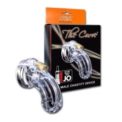 CB-X The Curve Chastity Package Clear