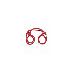 Doc Johnson 100% Cotton Wrist Or Ankle Cuffs Red