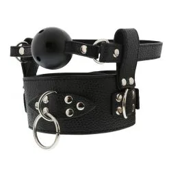 Dreamtoys Blaze Breathable Ball Gag With Collar