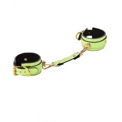 Dreamtoys Radiant Handcuff Glow In The Dark Green