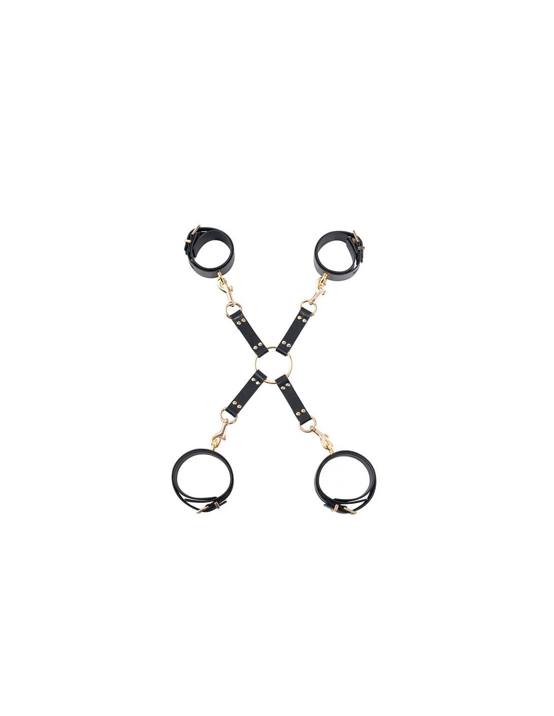 Guilty Pleasure Premium Hog Tie Set Black - Afbeelding 2