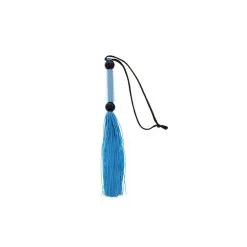 Guilty Pleasure Silicone Flogger Whip Blue