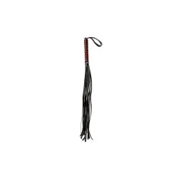Guilty Pleasure Vinyl String Flogger Black