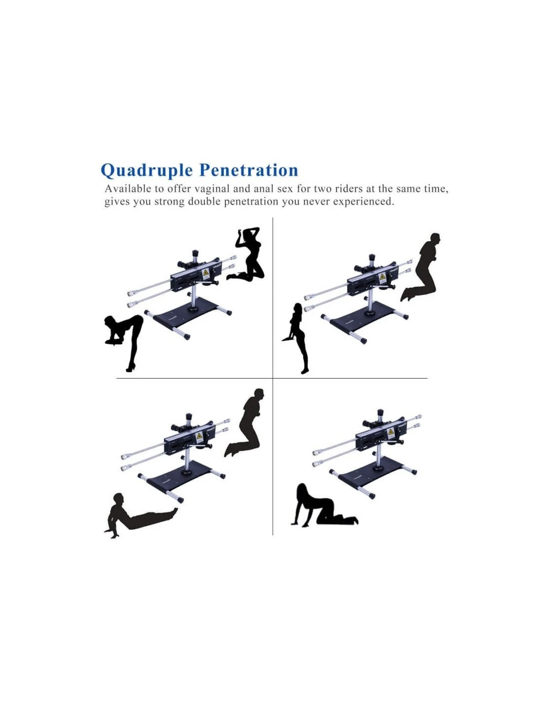 White Label Hismith Premium 4 Fuck Machine 2.0 - Afbeelding 4