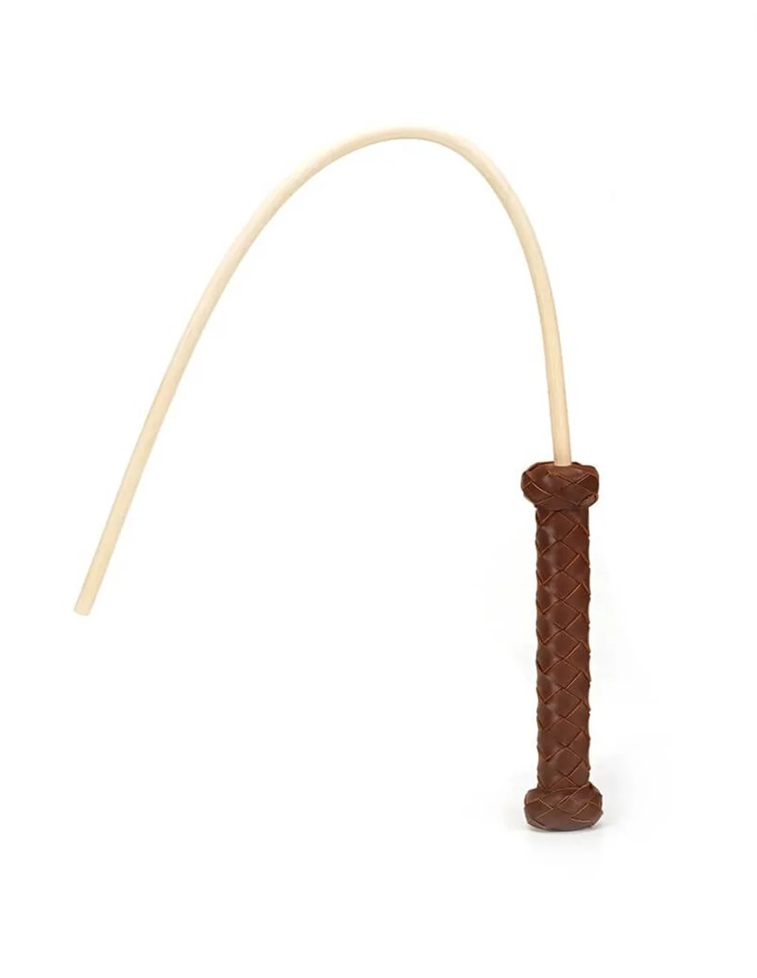 Liebe Seele Cane With Leather Handle Brown - Afbeelding 2