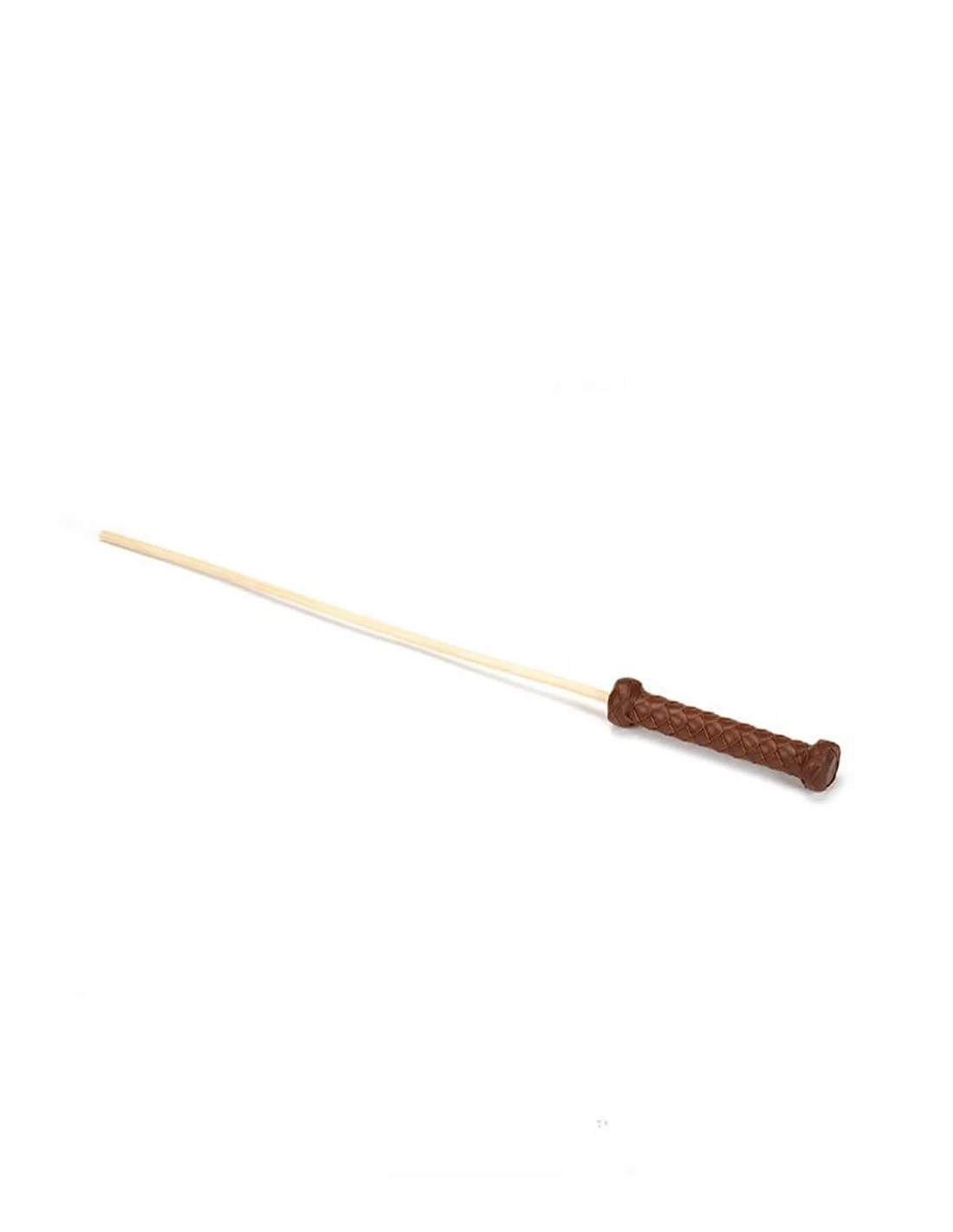 Liebe Seele Cane With Leather Handle Brown
