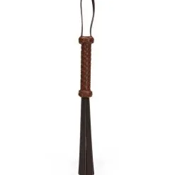 Liebe Seele Leather Slapper Black And Brown