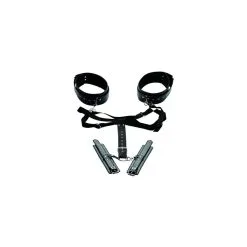 Master Series Easy Access Bondageharnas Met Hand En Enkelboeien
