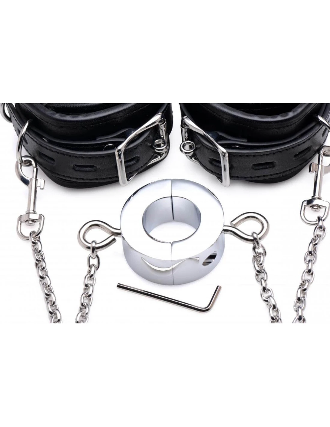 Master Series Hells Tether Ball Stretcher Met Enkelboeien - Afbeelding 3