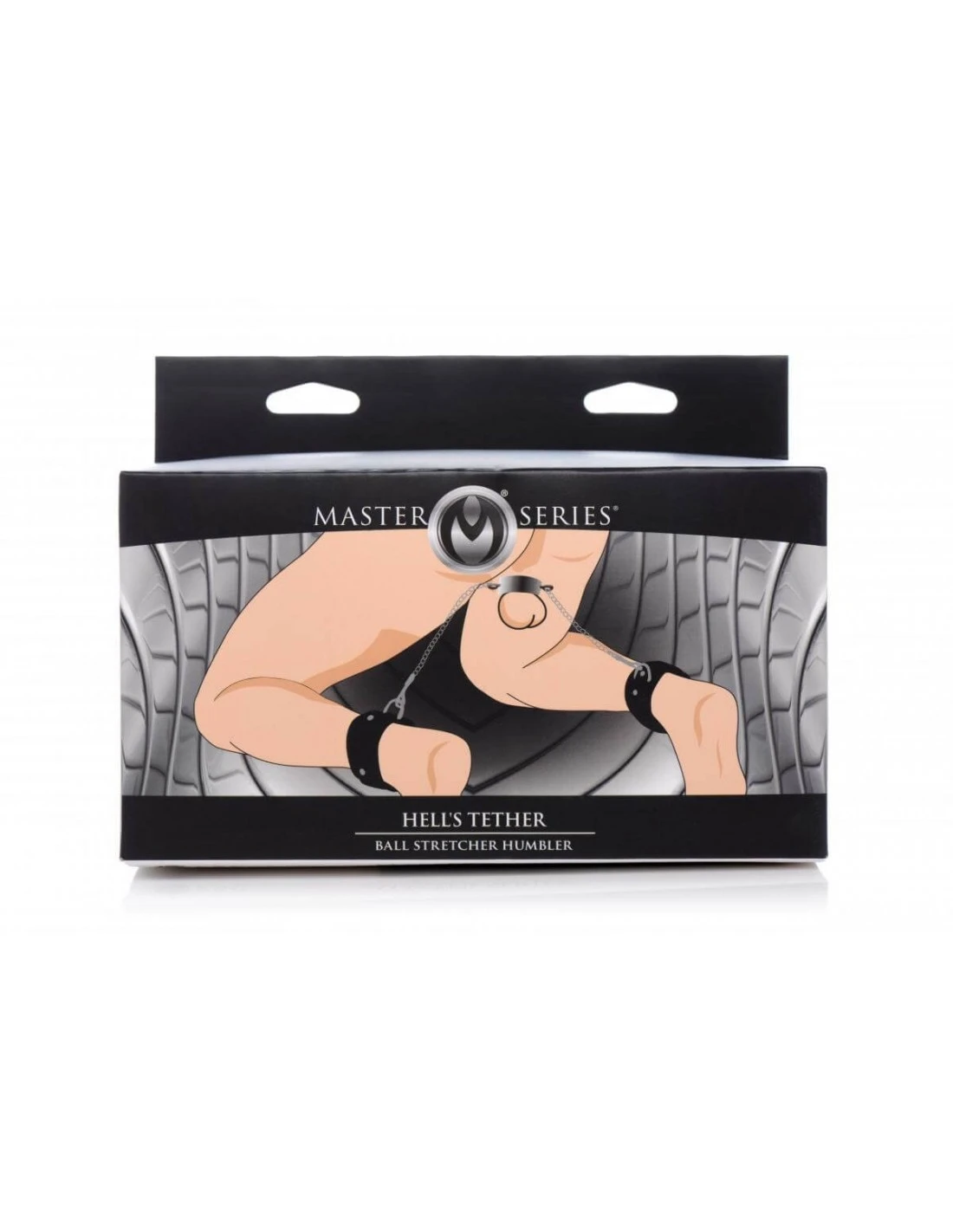 Master Series Hells Tether Ball Stretcher Met Enkelboeien - Afbeelding 5