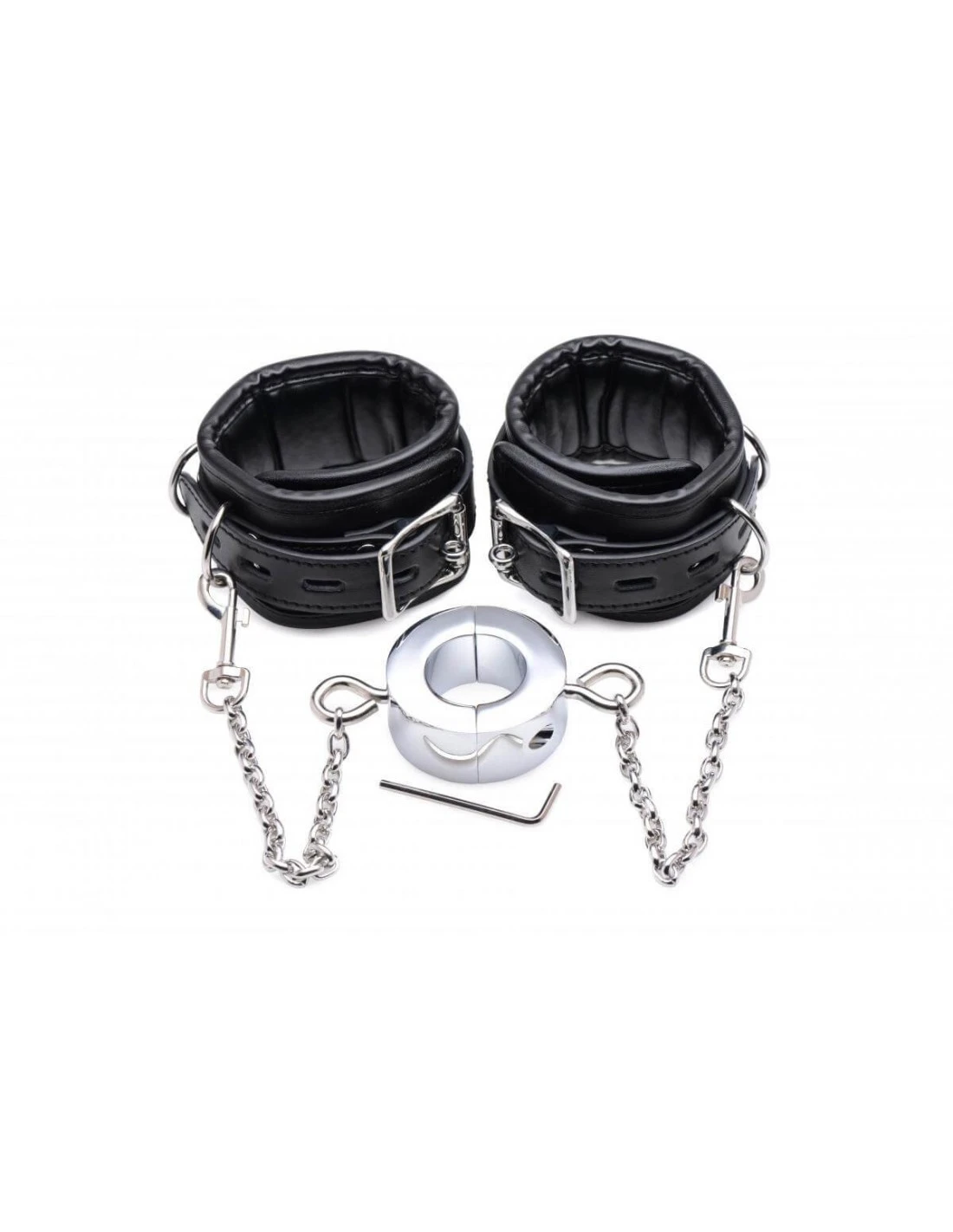 Master Series Hells Tether Ball Stretcher Met Enkelboeien