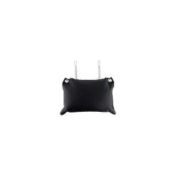 MR. Sling Leather Pillow Black