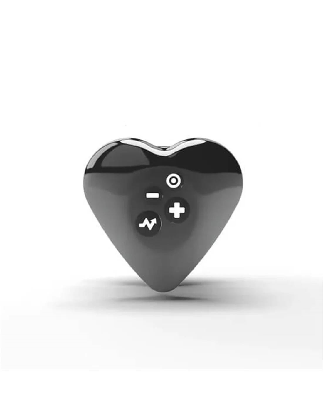 Mystim Heart Desire ESTIM Lay-on Vibrator Black - Afbeelding 7