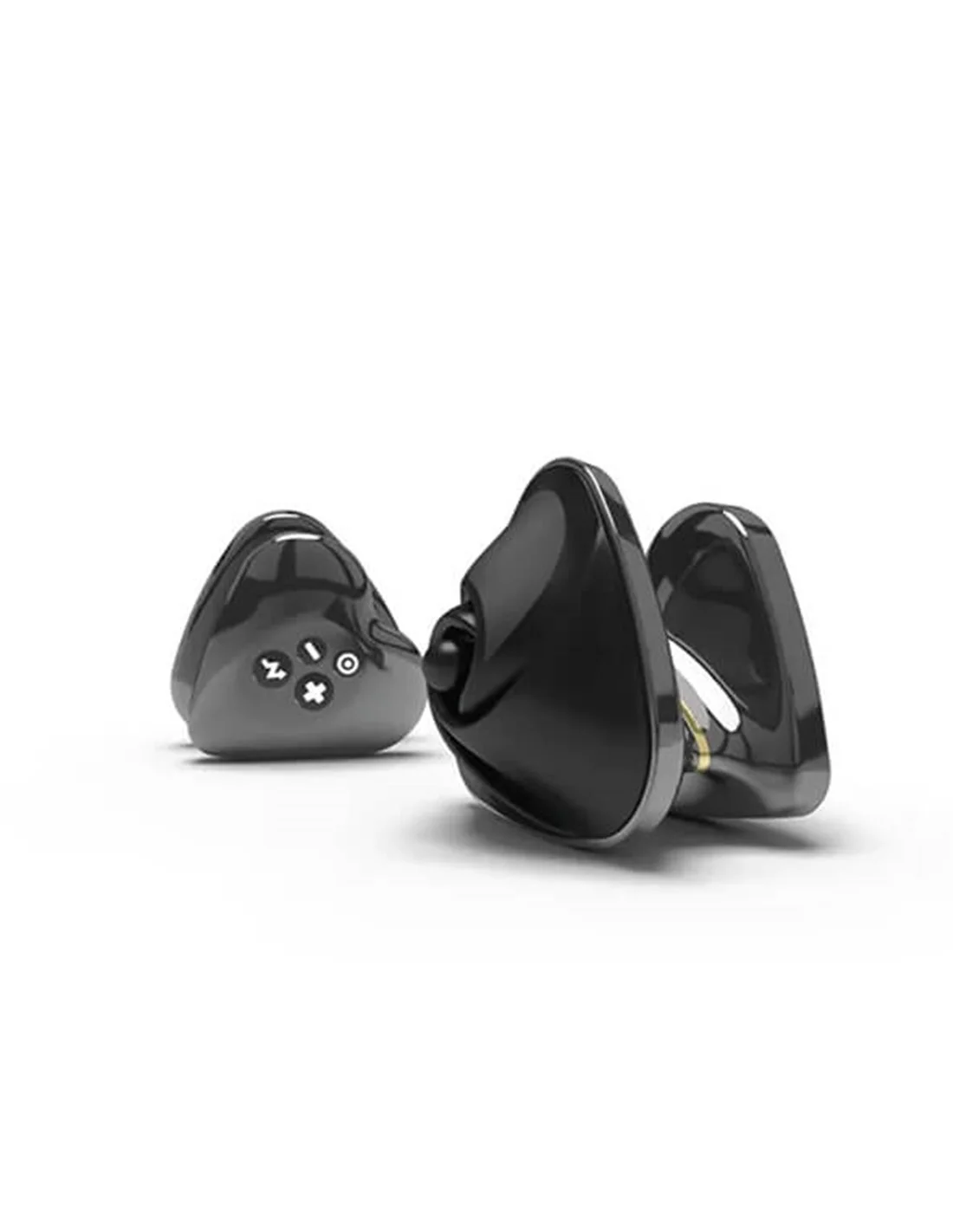 Mystim Heart Desire ESTIM Lay-on Vibrator Black