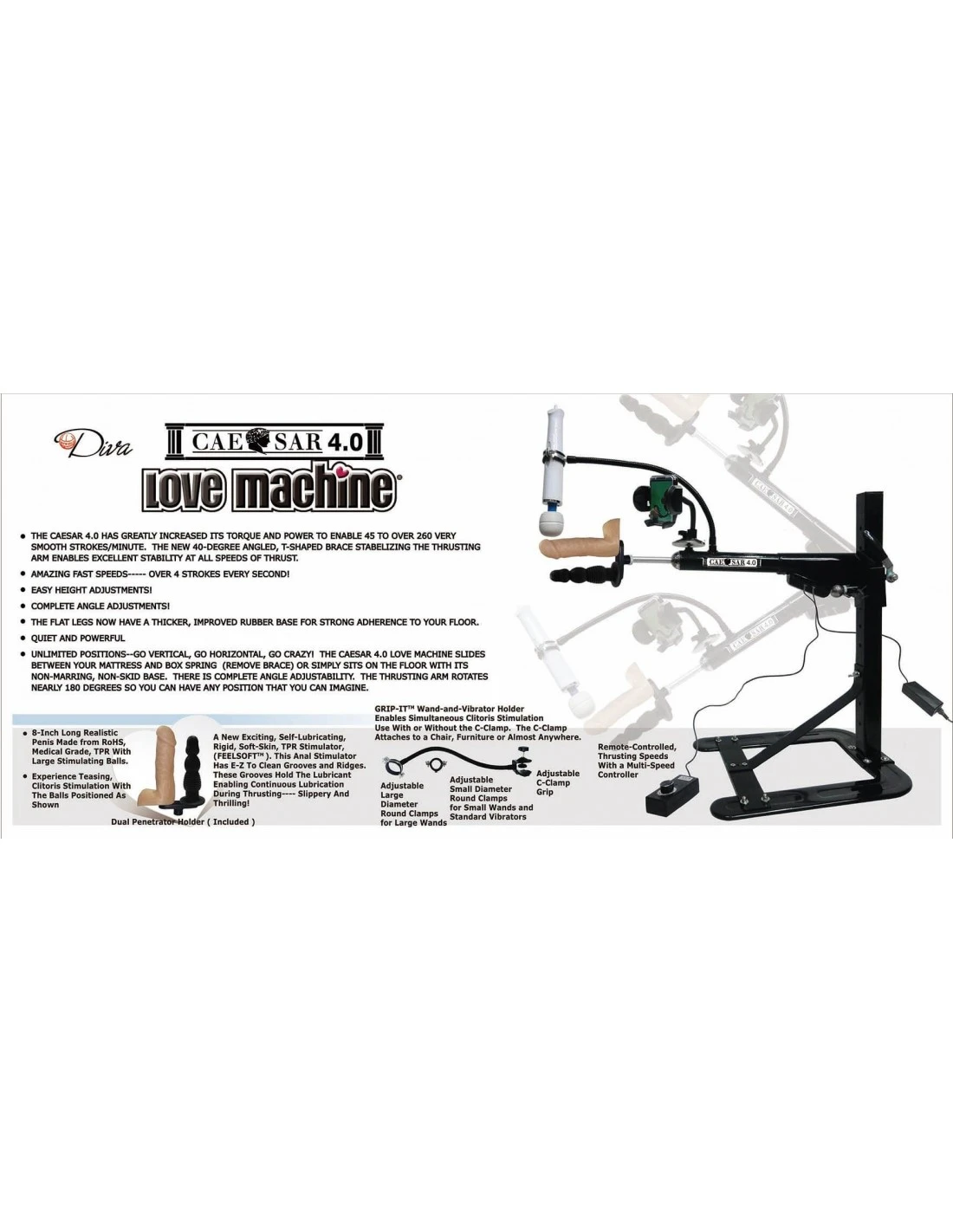 Myworld Diva Caesar 4.0 Sex Machine - Afbeelding 2