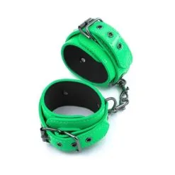 NS Novelties Electra Ankle Cuffs Green