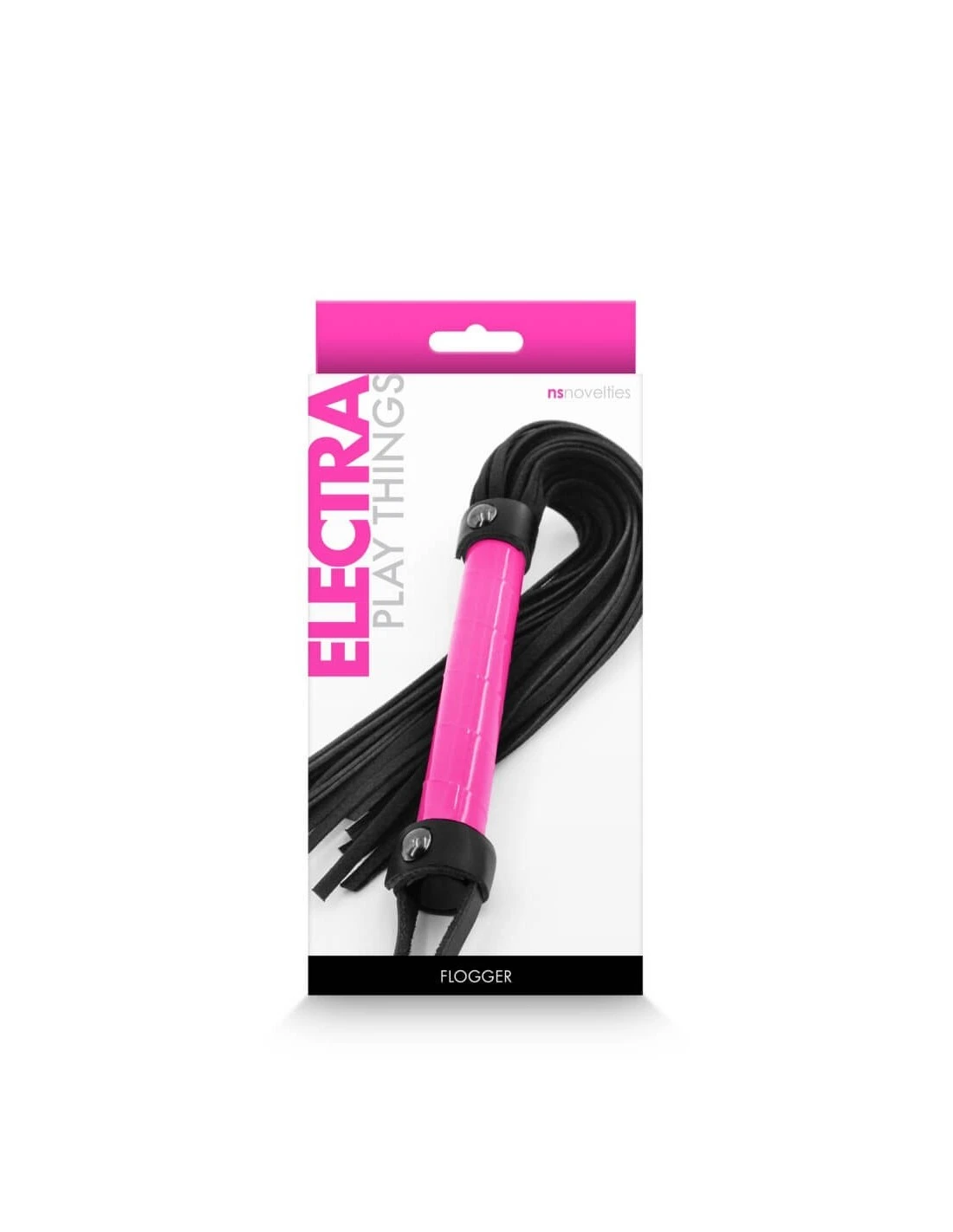 NS Novelties Electra Flogger Pink - Afbeelding 2