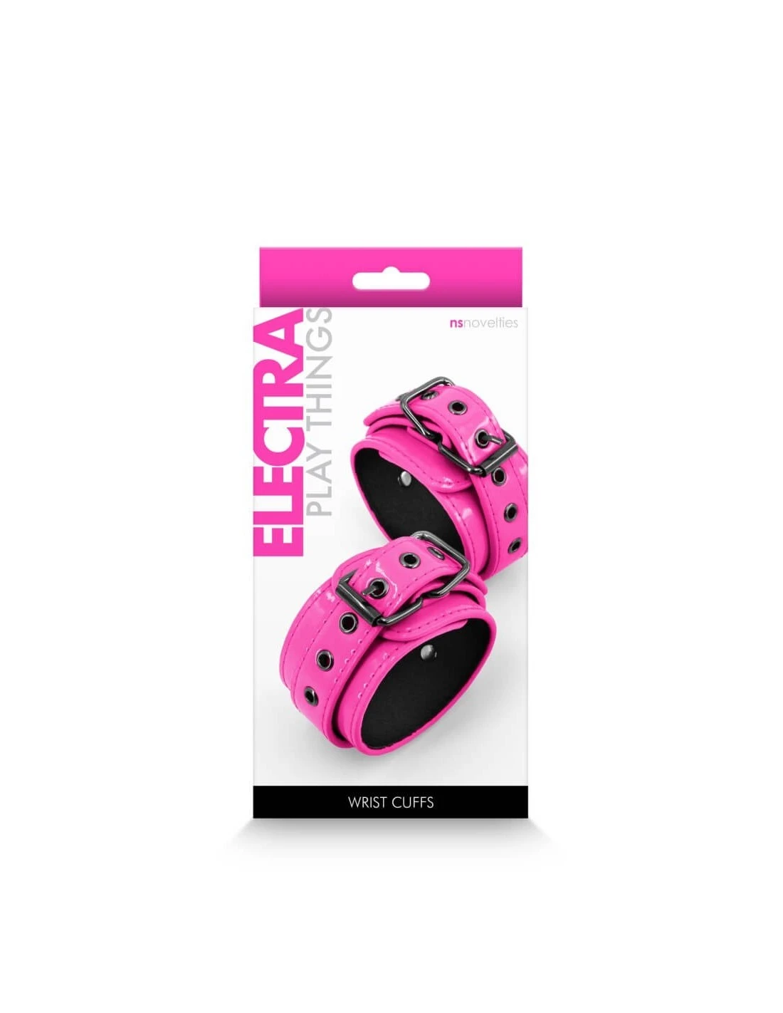 NS Novelties Electra Wrist Cuffs Pink - Afbeelding 2
