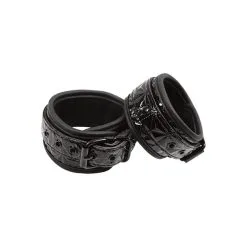 NS Novelties Sinful Ankle Cuffs Black