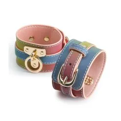 NS Novelties Spectra Bondage Wrist Cuff Rainbow