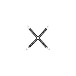 Ouch! Ouch Diamond Studded Hogtie Black