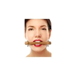 Ouch! Ouch Houten Bit Gag Wit