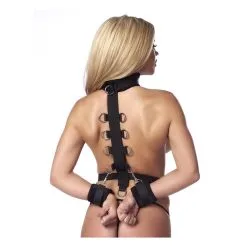 Rimba Halsband Met Boeien Zwart