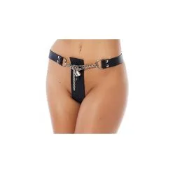 Rimba Kuisheidsslip Met Riem En Ketting S/M