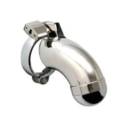 Rimba Metalen Penis Kuisheidsgordel Met Slot Zilver