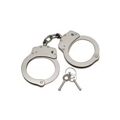 Rimba Metalen Politie Handboeien Extra Zwaar