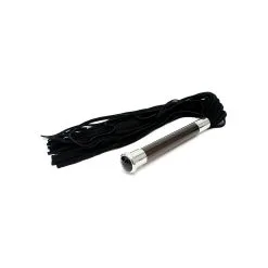 Rimba Zwarte Suede Flogger