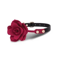 White Label Secret Kisses Rosegasm Bloom Silicone Gag