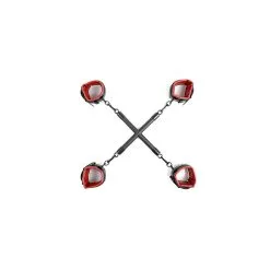 Sportsheets Saffron Hog Tie Cuff Set