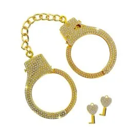 Taboom Diamond Wrist Cuffs Gold