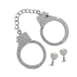 Taboom Diamond Wrist Cuffs Silver
