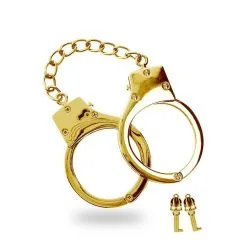 Taboom Gold Platen BDSM Handcuffs