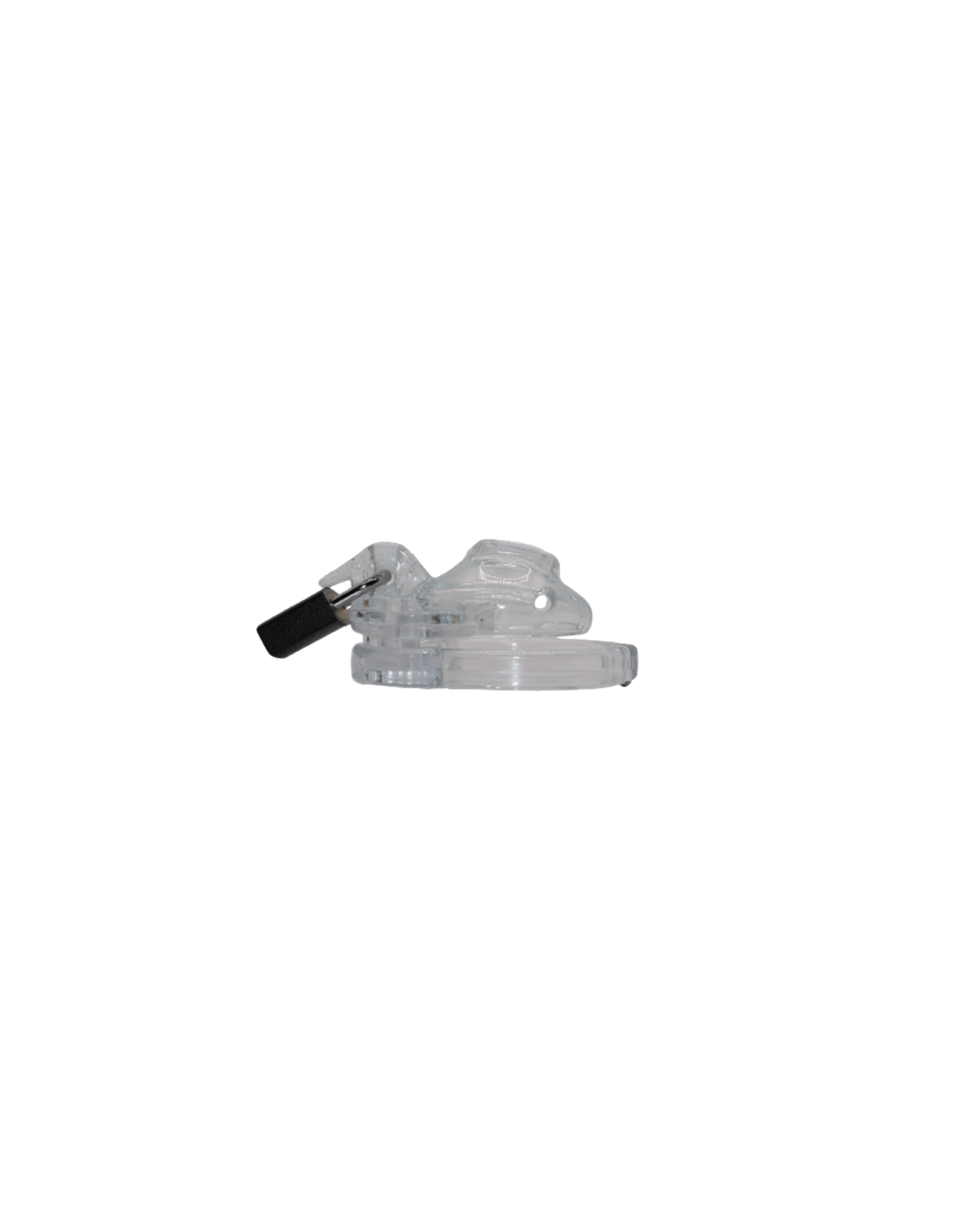 The Vice Chastity Cock Cage Clitty Transparent - Afbeelding 2