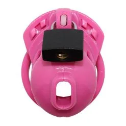 The Vice Chastity Cock Cage Micro Pink