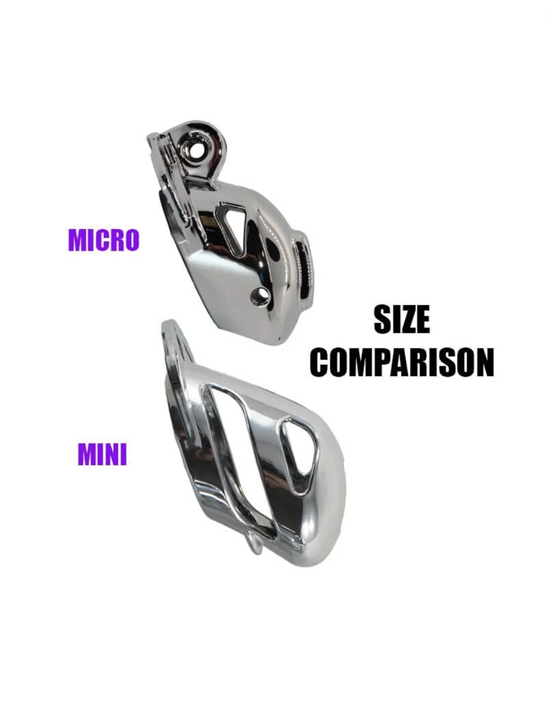 The Vice Chastity Cock Cage Micro Transparent - Afbeelding 3
