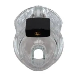 The Vice Chastity Cock Cage Micro Transparent