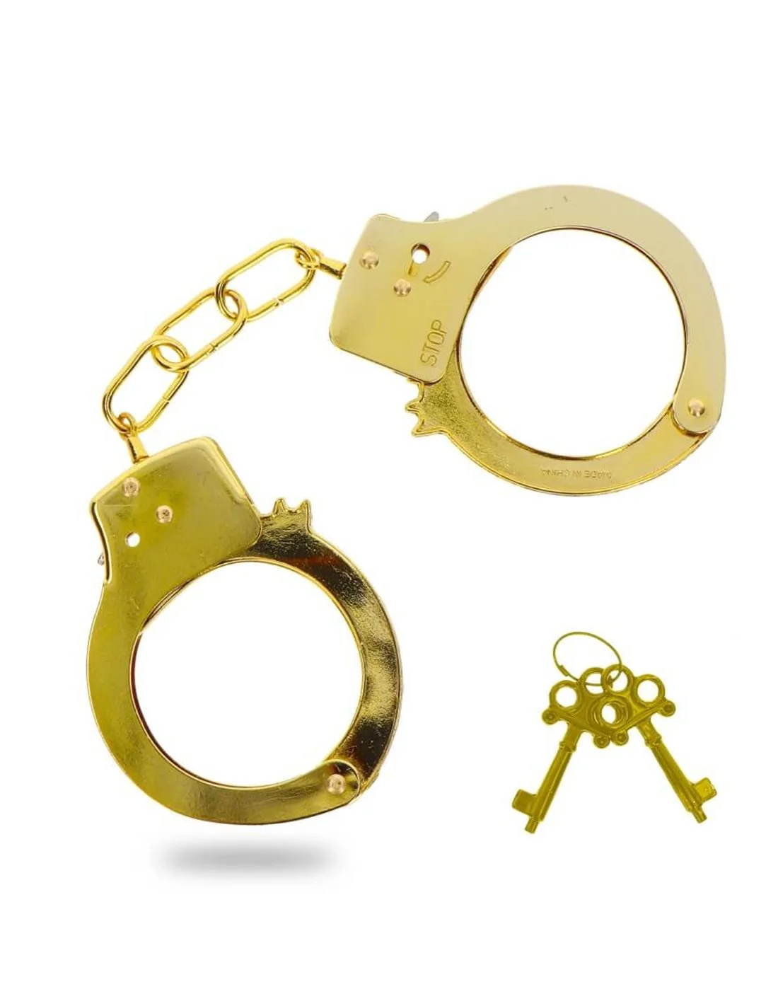 Toyjoy Metal Handcuffs Gold