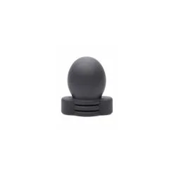 Zeus Electrosex Zeus Lightning Hood Estim Penis Head Teaser Black
